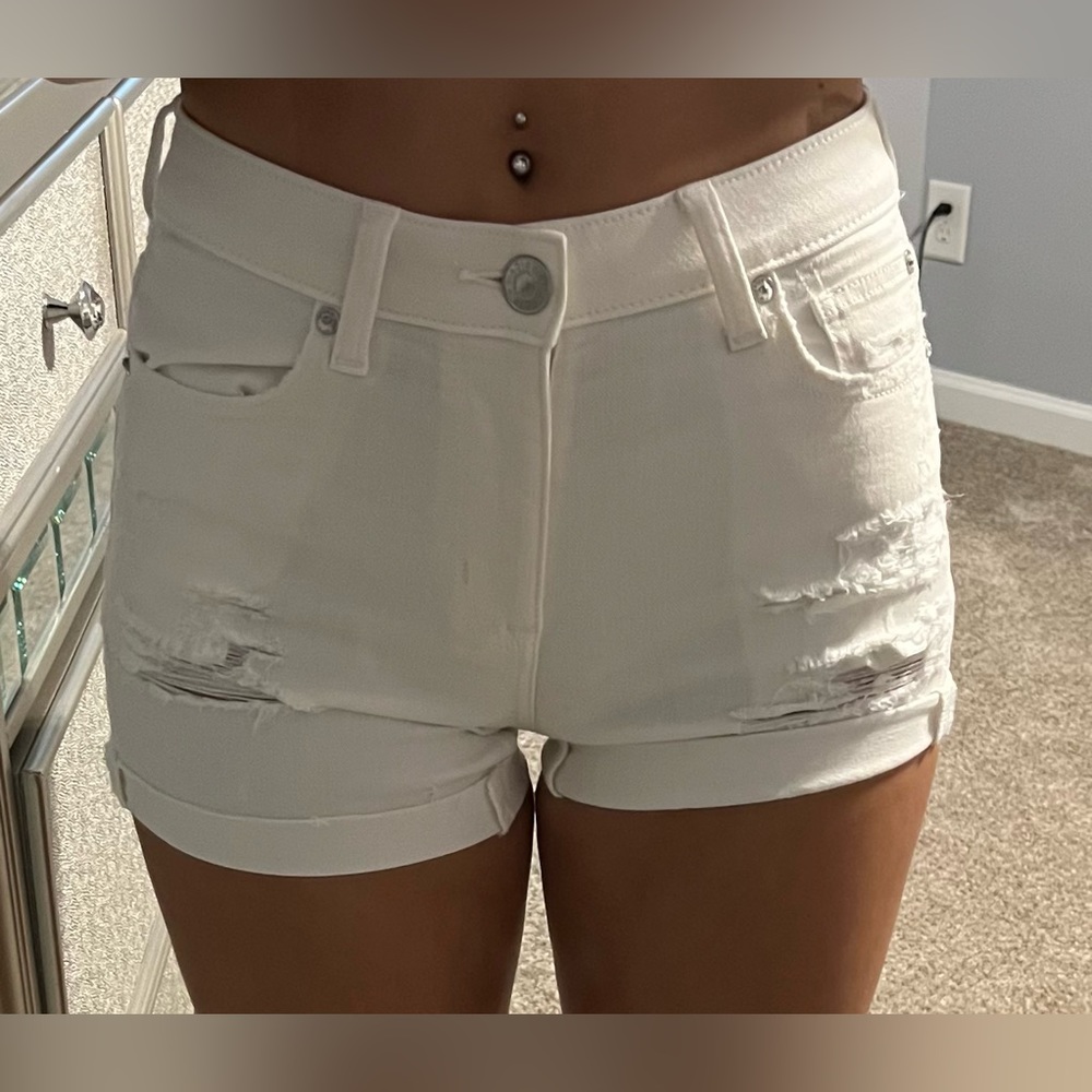 American eagle jean shorts